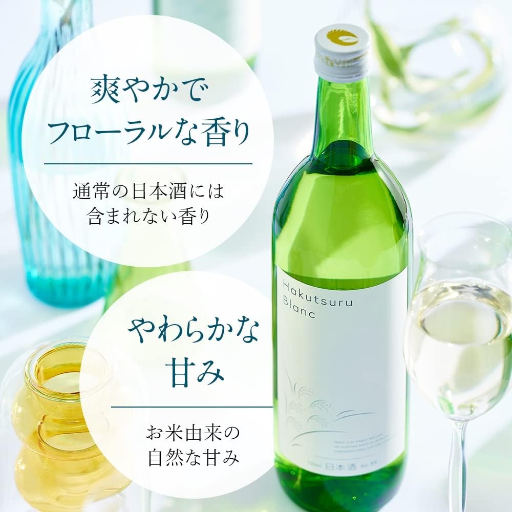 Hakutsuru Blanc 오프프레미스 8도 720ml<br><small>Hakutsuru Blanc オフプレミス</small>