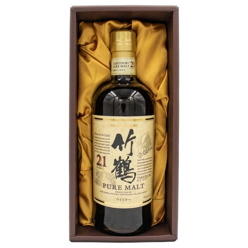 니카 타케츠루 21년 퓨어몰트 43% 700ml<br><small>ニッカ 竹鶴 21年 ピュアモルト 43% 700ml</small>