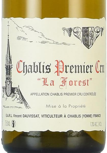 뱅상 도비싸 샤블리 1에 크뤼 라 포레 2008<br><small>Vincent Dauvissat Chablis 1er Cru La Foret 2008</small>