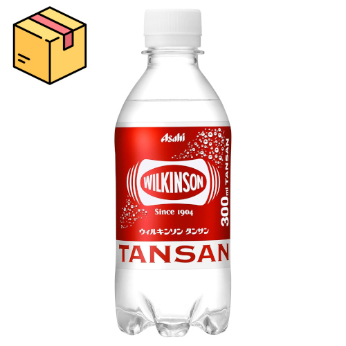 윌킨슨 아사히 음료 탄산 300ml×24개<br><small>ウィルキンソン アサヒ飲料 タンサン 300ml×24本</small>