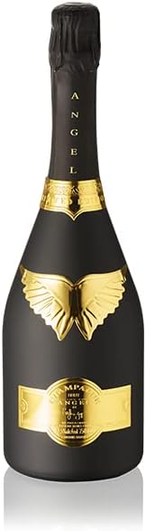 ANGEL CHAMPAGNE NV Brut Black 5th Anniversary in Japan<br><small>엔젤 샴페인 NV 브뤼트 블랙 일본 5주년 기념 상자 포함</small>