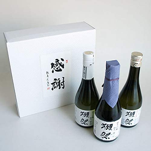 닷사이 300ml 3종 사케상자시음묶음<br><small>獺祭 飲み比べ 純米大吟醸 磨き 23・39・45 300ml 3本 感謝のギフト箱入り</small>