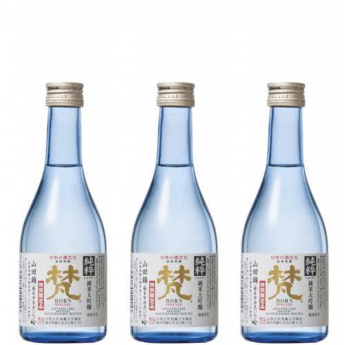 본 특별한정 준와쿠 코메사케 300mL X 3병<br><small>梵 特別限定 純枠 米酒 300mL X 3本</small>-사케직구,사케구매대행,사케공구