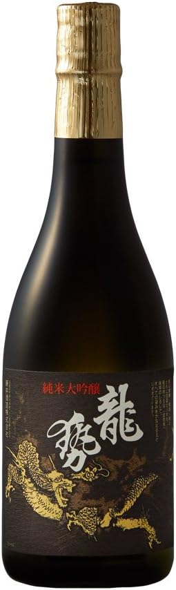 관세포함】류우세이 블랙라벨 준마이다이긴죠<br><small>龍勢（りゅうせい）黒ラベル 純米大吟醸 720ml </small>