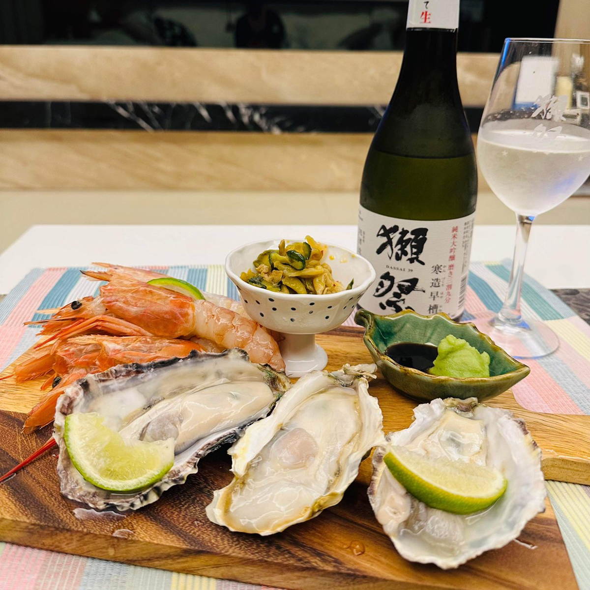 11~12월한정 사케] 닷사이 준마이다이긴죠 39 간죠 하야소  720ml X 1병<br><small>獺祭 純米大吟醸 磨き三割九分 寒造早槽 720ml</small>